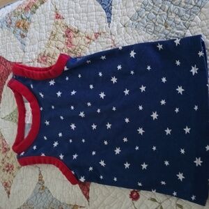 Hannah Anderson red white and blue tank top Stars size 3